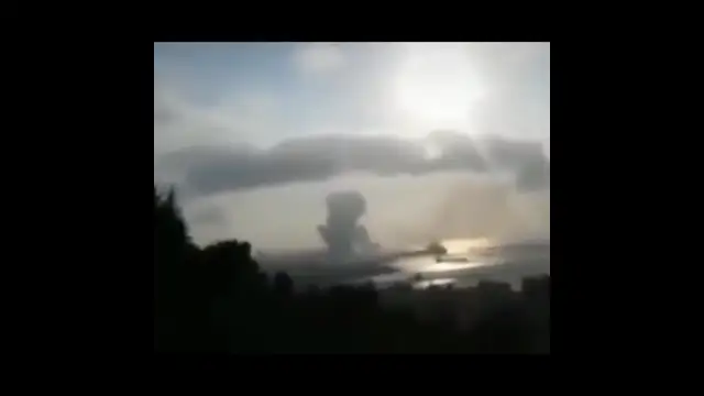 Beirut Explosion different angles
