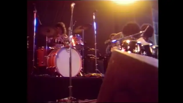 MIKE SHRIEVE With Santana at the Family Dog