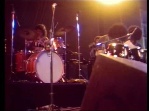 MIKE SHRIEVE With Santana at the Family Dog
